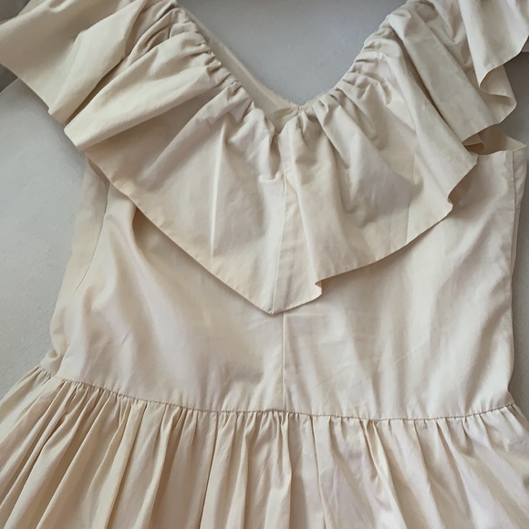 English Factory -Ruffle V-Neck Midi Dress XS - Picture 8 of 12